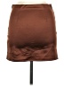 Shein Solid Brown Casual Skirt Size M - photo 2
