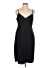 Gap Solid Black Cocktail Dress Size 12 - photo 1