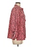 Notations Polka Dots Pink Long Sleeve Blouse Size M - photo 4