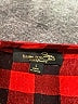 Suzanne Betro 100% Rayon Plaid Red Long Sleeve Button-Down Shirt Size L - photo 7