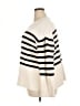 Gap 100% Cotton Stripes Ivory Pullover Sweater Size XL - photo 5