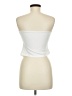 Unbranded Silver Sleeveless Blouse Size M - photo 2