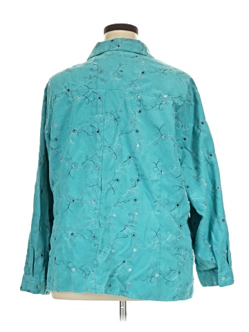 Sag Harbor Long Sleeve Button-Down Shirt (view 2)
