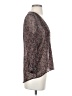 Kirra 100% Polyester Gray 3/4 Sleeve Blouse Size XS - photo 4