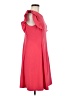 Unbranded Solid Red Casual Dress Size M (estimated) - photo 4