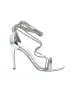 Aldo Silver Heels Size 7 - photo 1