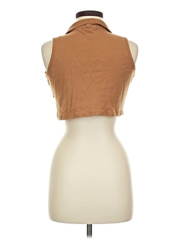 Theory Sleeveless Button-Down Shirt (view 2)