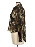 Truth NYC 100% Polyester Camo Brown 3/4 Sleeve Blouse Size M - photo 5