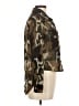 Truth NYC 100% Polyester Camo Brown 3/4 Sleeve Blouse Size M - photo 4