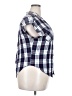 Jachs Girlfriend 100% Rayon Plaid Blue Short Sleeve Button-Down Shirt Size XXL - photo 4