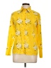 Unbranded Floral Yellow Long Sleeve Blouse Size L - photo 1