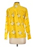 Unbranded Floral Yellow Long Sleeve Blouse Size L - photo 2