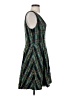 Slate & Willow 100% Polyester Plaid Green Cocktail Dress Size 4 - photo 4