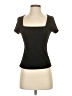 Shein Black Short Sleeve Top Size 4 - photo 1