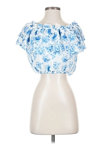 Flying Tomato Short Sleeve Blouse (view 1)