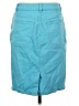 Talbots Solid Teal Casual Skirt Size 4 - photo 2
