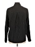 Laura Scott Houndstooth Black Long Sleeve Button-Down Shirt Size M - photo 2