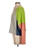 Storia Color Block Gray Pullover Sweater Size S - photo 5