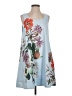 Entro Floral Blue Casual Dress Size S - photo 1