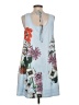 Entro Floral Blue Casual Dress Size S - photo 2