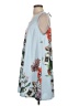 Entro Floral Blue Casual Dress Size S - photo 5