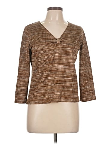 AK Anne Klein 3/4 Sleeve Top (view 1)