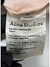 Acne Studios 100% Cotton Solid Ivory Pink Short Sleeve Turtleneck Size XS - photo 9