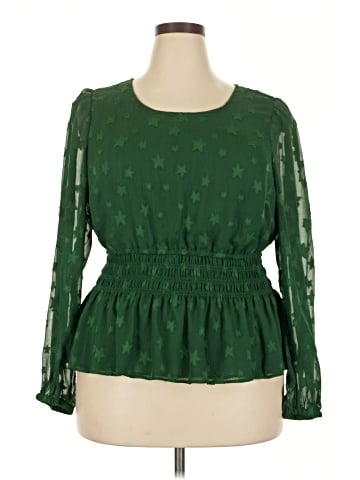 Torrid Long Sleeve Blouse (view 1)
