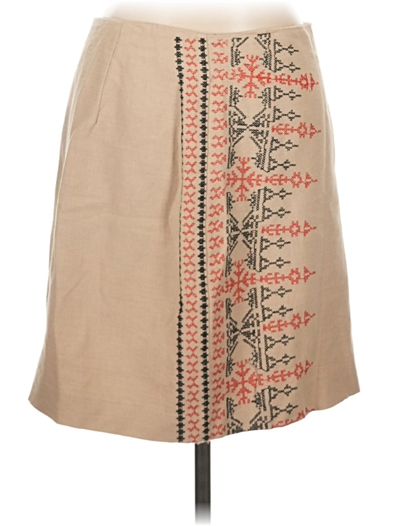 Pre-owned Ann Taylor Loft Casual Skirt In Tan