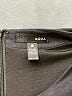 Aqua 100% Polyester Solid Black Casual Dress Size S - photo 7