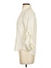 Express 100% Polyester Ivory 3/4 Sleeve Blouse Size XXS - photo 5