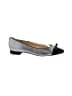 Talbots Houndstooth Gray Black Flats Size 7 - photo 1