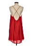 Shein 100% Polyester Solid Red Casual Dress Size 4 - photo 2