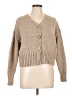 Unbranded 100% Acrylic Tan Cardigan Size L - photo 1