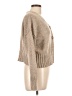 Unbranded 100% Acrylic Tan Cardigan Size L - photo 4