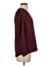 Express 100% Polyester Burgundy Long Sleeve Blouse Size S - photo 4