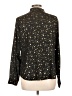 Allegra K 100% Polyester Stars Gold Long Sleeve Blouse Size L - photo 2