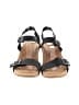 Aetrex 100% Leather Black Gray Wedges Size 10 1/2 - photo 2
