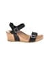 Aetrex 100% Leather Black Gray Wedges Size 10 1/2 - photo 1