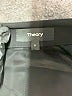 Theory 100% Cupro Solid Black Formal Skirt Size 6 - photo 4
