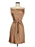 Express Solid Tan Casual Dress Size M - photo 1