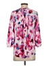 NYDJ 100% Recycled Polyester Pink 3/4 Sleeve Blouse Size XS - photo 2