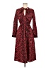 Unbranded 100% Polyester Animal Print Red Casual Dress Size M - photo 1