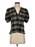 NATION LTD Gray Short Sleeve Blouse Size XS - photo 1