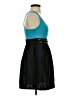 XOXO Color Block Teal Cocktail Dress Size S - photo 4