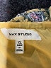 Max Studio 100% Polyester Yellow Sleeveless Blouse Size XL - photo 7