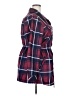 Torrid Plaid Red Jacket Size 2X Plus (2) - photo 4