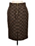 Burberry 100% Polyester Tweed Brown Formal Skirt Size 8 - photo 2