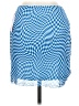 Wild Fable Chevron-herringbone Blue Casual Skirt Size M - photo 2