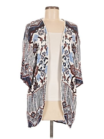 Blue Rain Kimono (view 1)